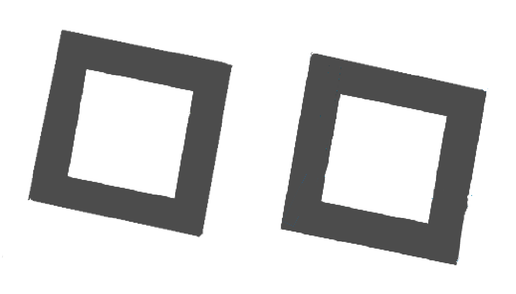 First optical illusion example of planar ambiguity