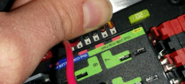 Tug test on the connectors at the bottom of the PDP.
